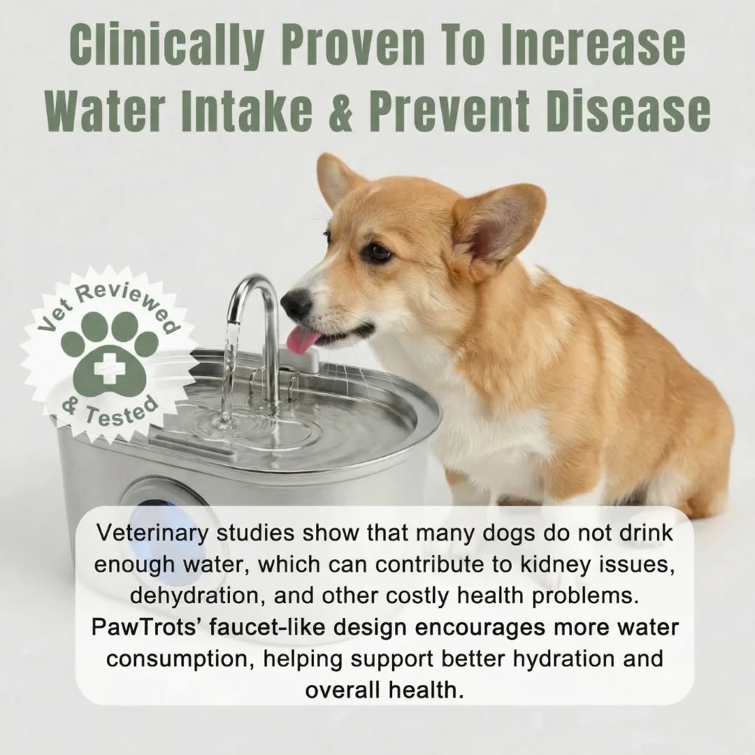 PawTrots™ Dog Water Fountain - PawTrots