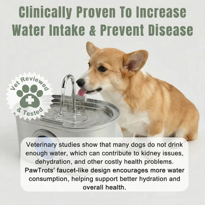 PawTrots™ Dog Water Fountain - PawTrots